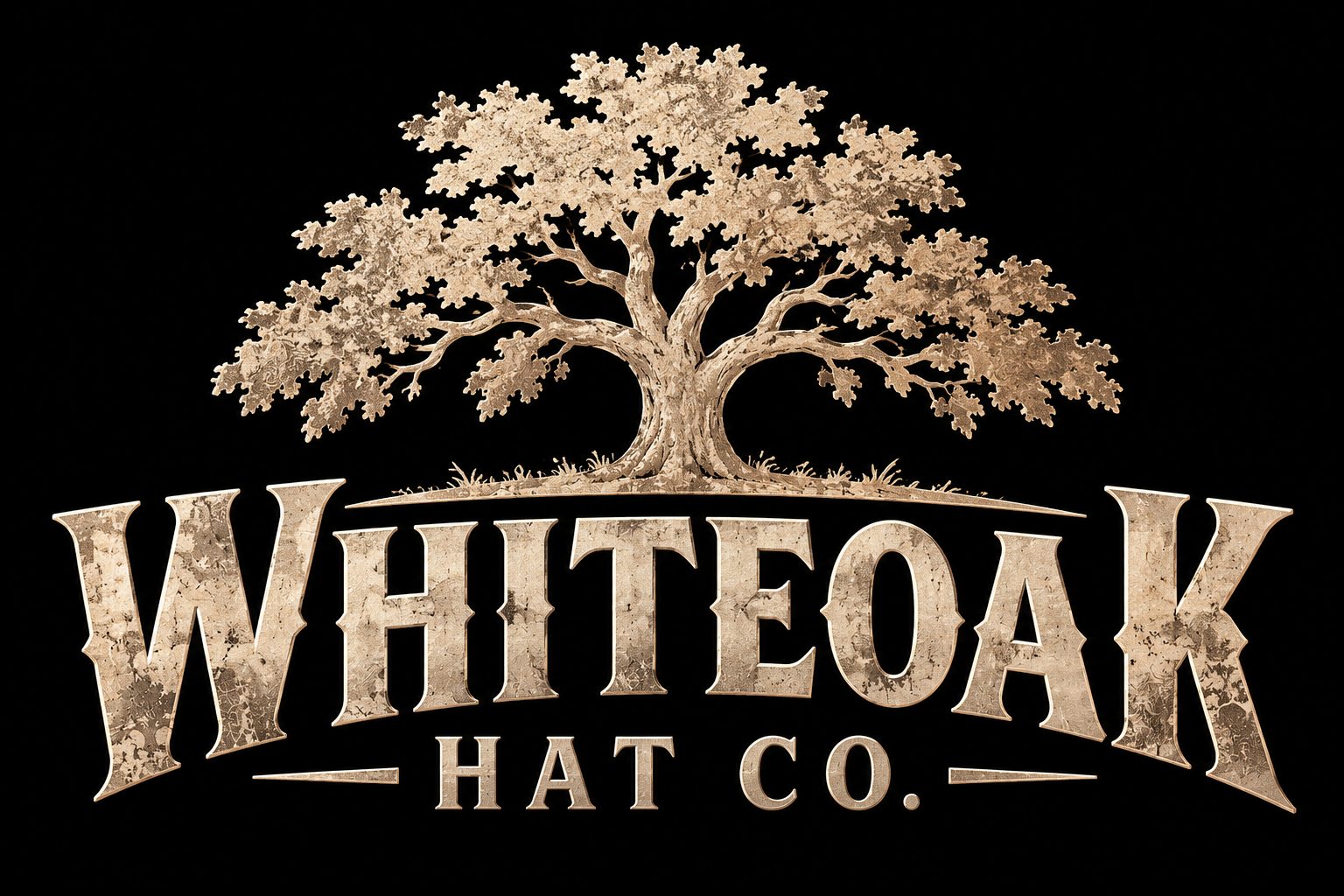 WhiteOak Hat Co. oak tree logo